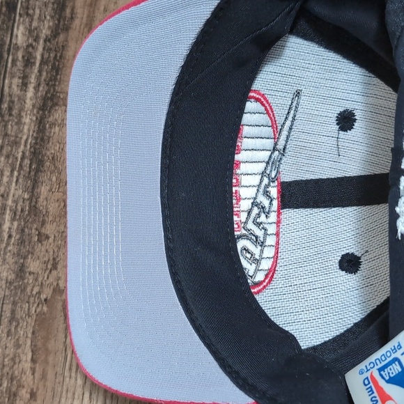 Vintage Chicago Bulls Drew Pearson Alternative  Logo SnapBack Hat NBA - Picture 7 of 8
